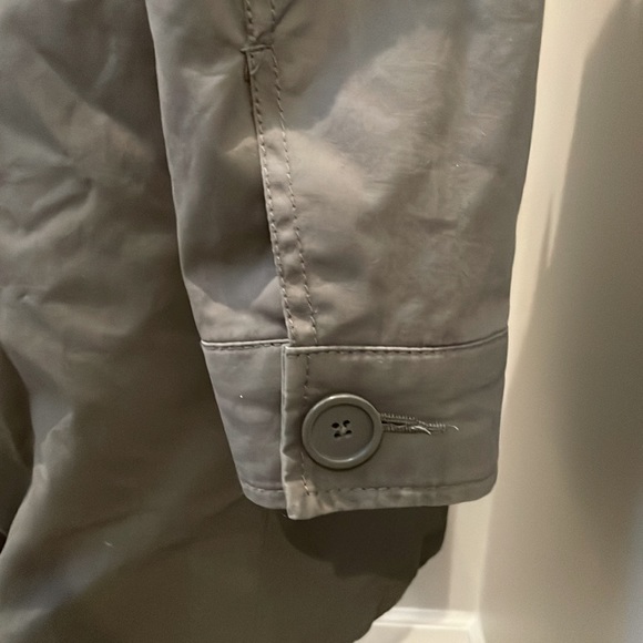 Gap Coat Lined Pockets Zip Up Button Up Size XS - Picture 10 of 14